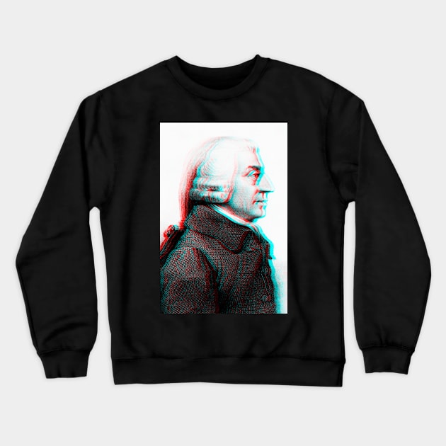 Adam Smith Crewneck Sweatshirt by TheLiterarian